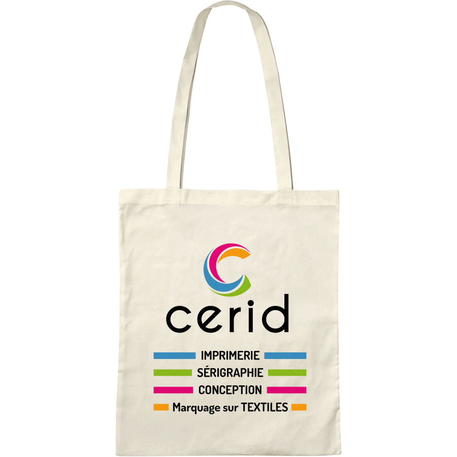tote bag, tissu, sac, transfert